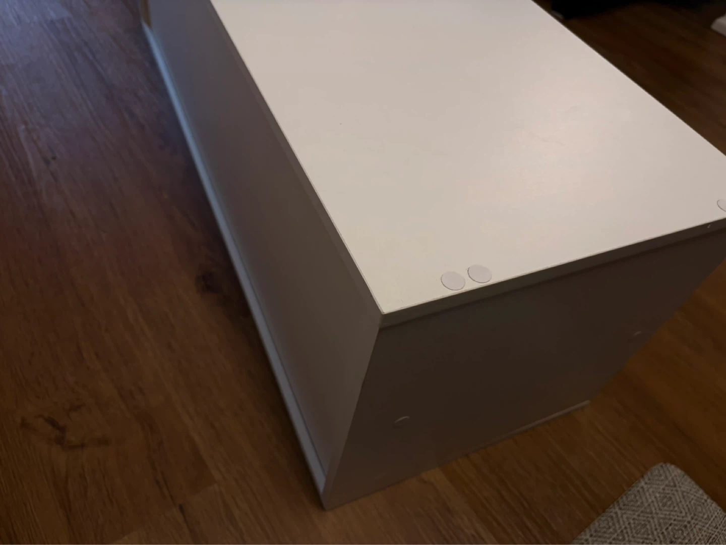 White 2-Shelf Storage Unit - photo 5