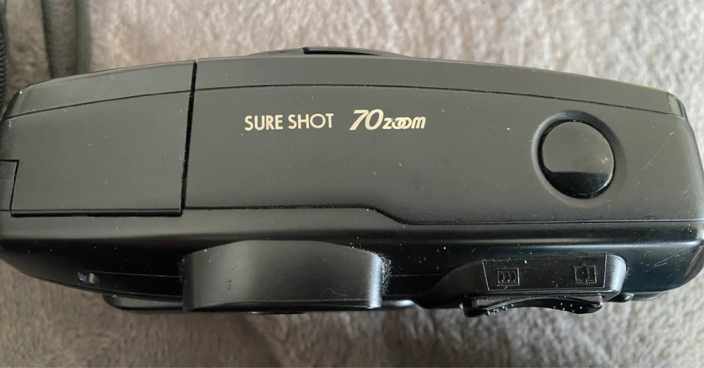 Canon Sure Shot 70 Zoom 35mm Film Camera with Case - photo 4