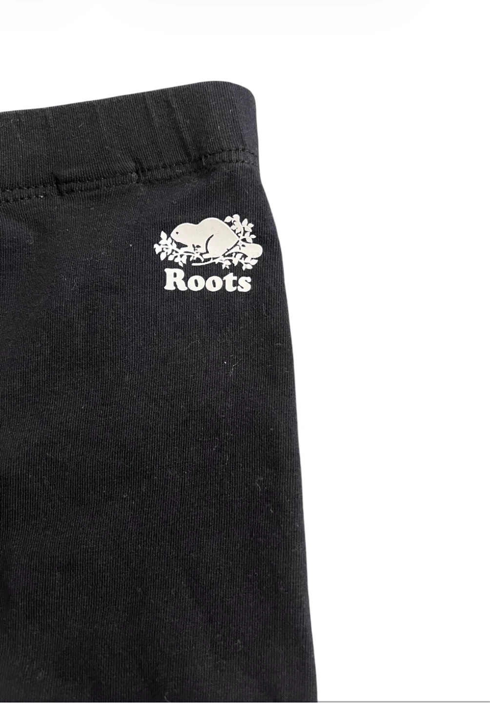 Roots Kids Black Bike Shorts – Size 4T - photo 2