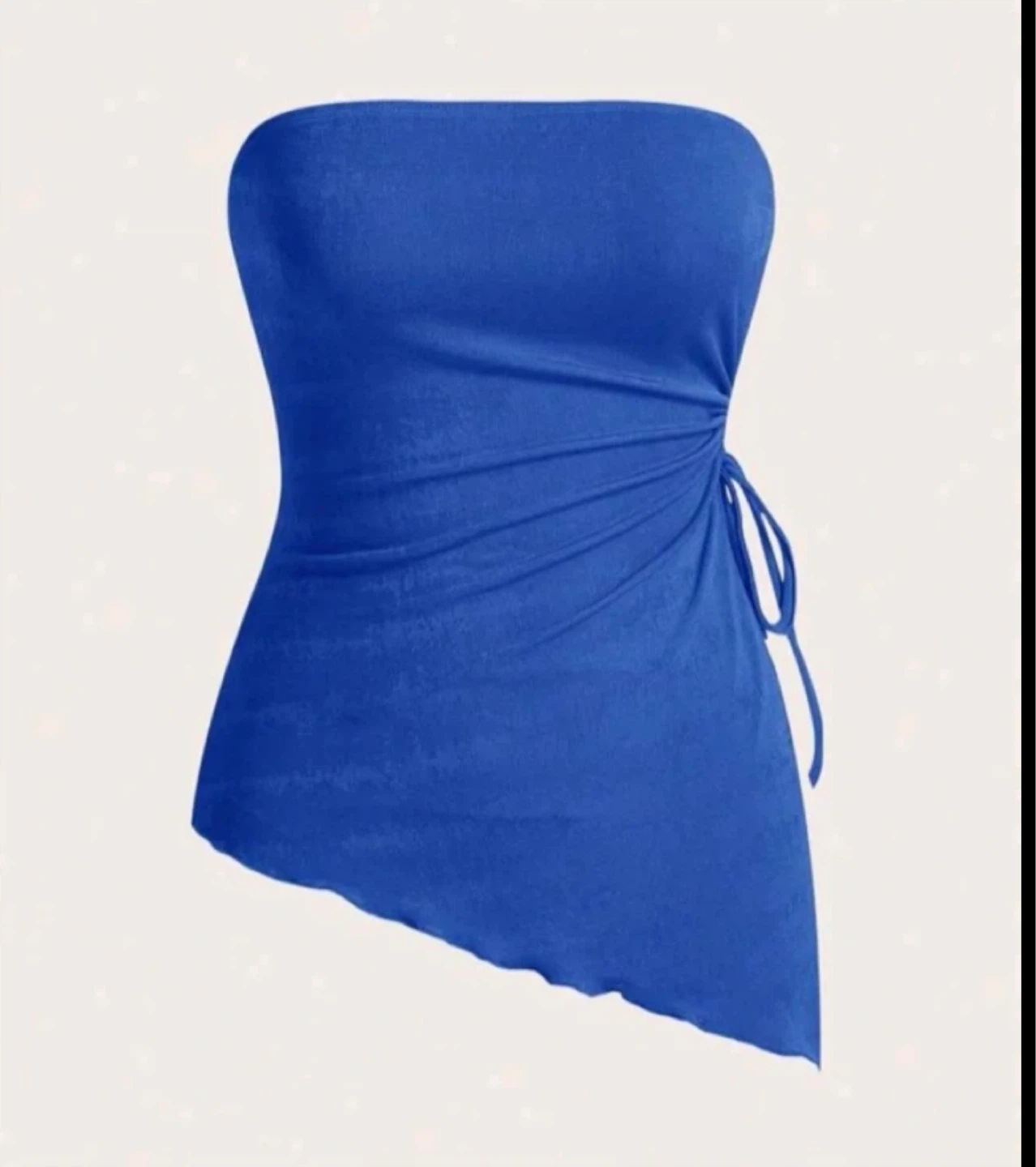 Royal Blue Tube Top w/Tie NEW - photo 2