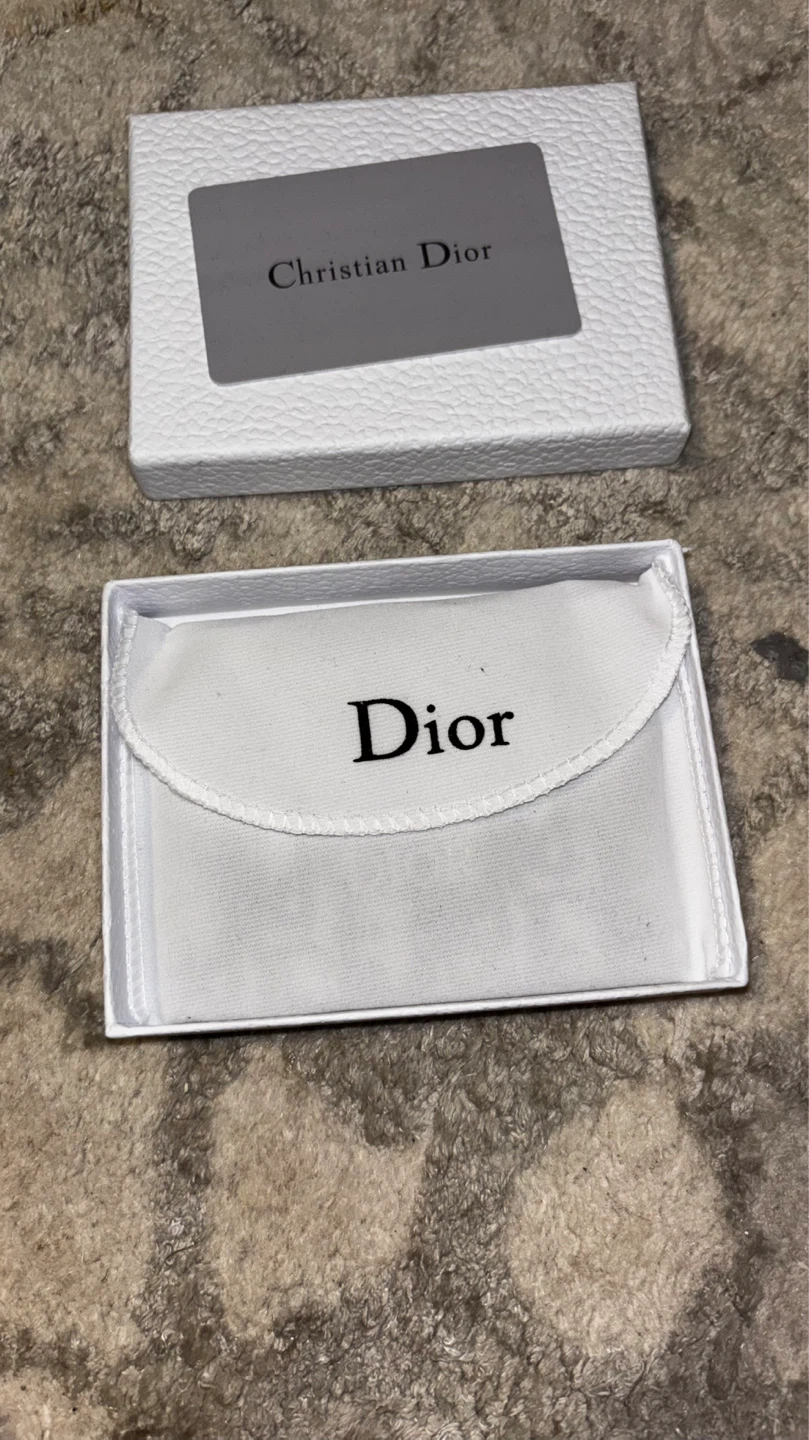 Black and grey Dior Card Holder - photo 3