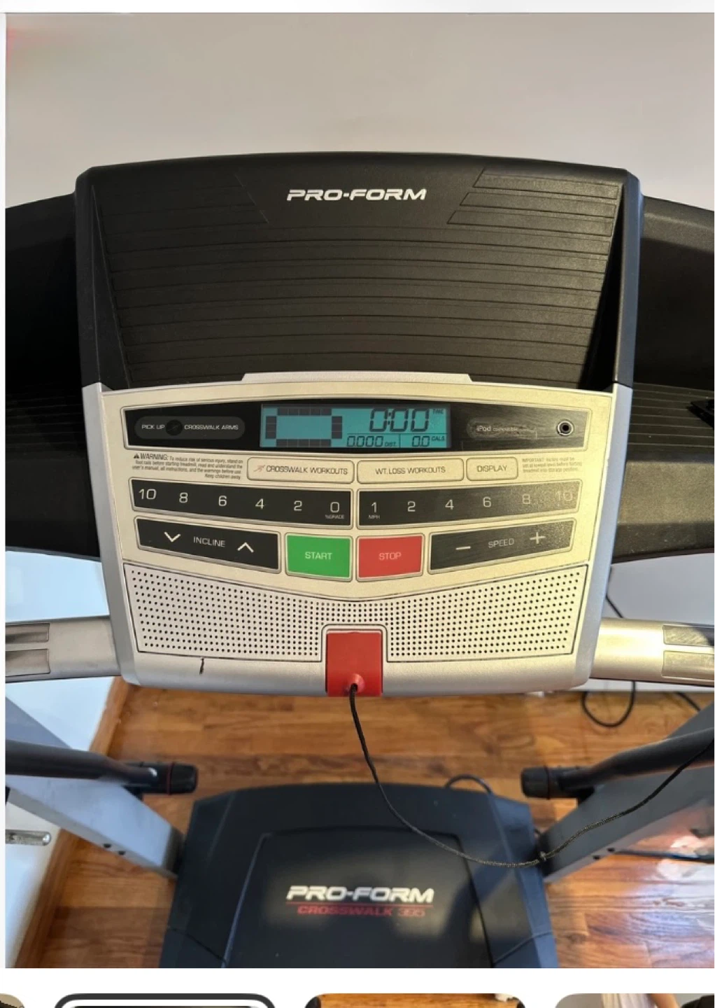 ProForm Crosswalk 395 Treadmill - photo 2