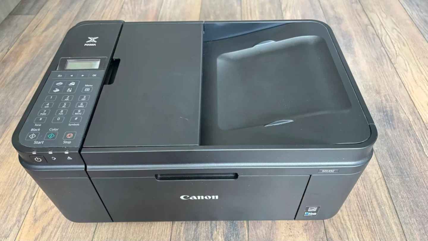 Canon PIXMA MX492 Black Wireless All-In-One Inkjet Printer - photo 2