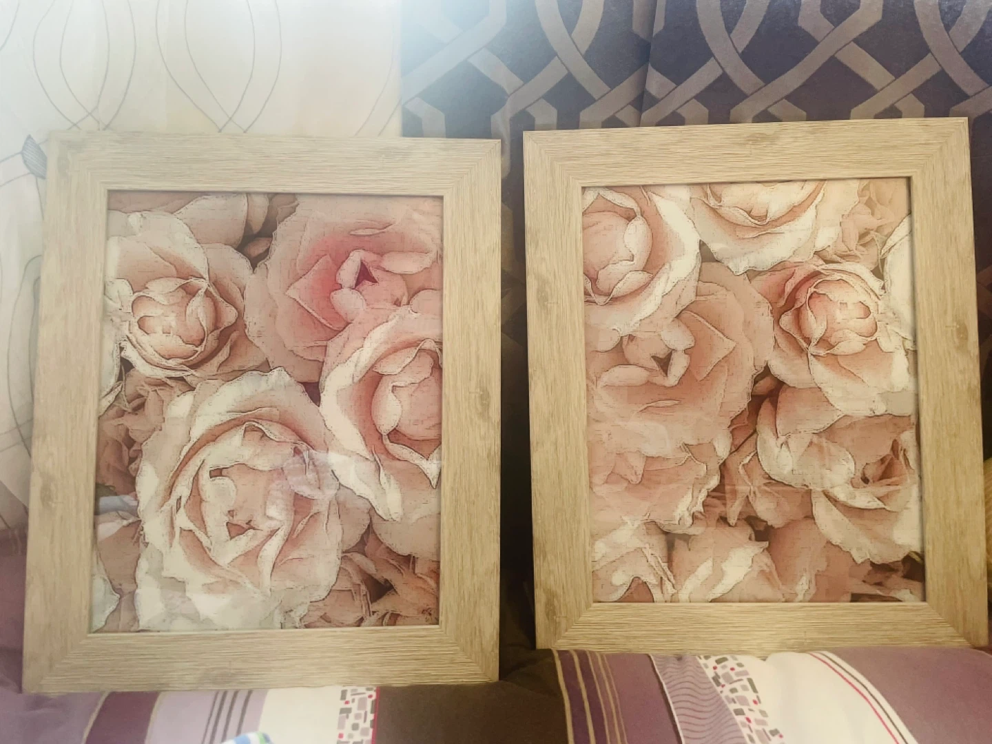 Set of 2 Framed Rose Art Prints - photo 2