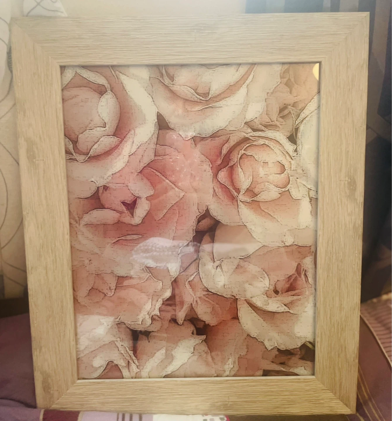 Set of 2 Framed Rose Art Prints - photo 3