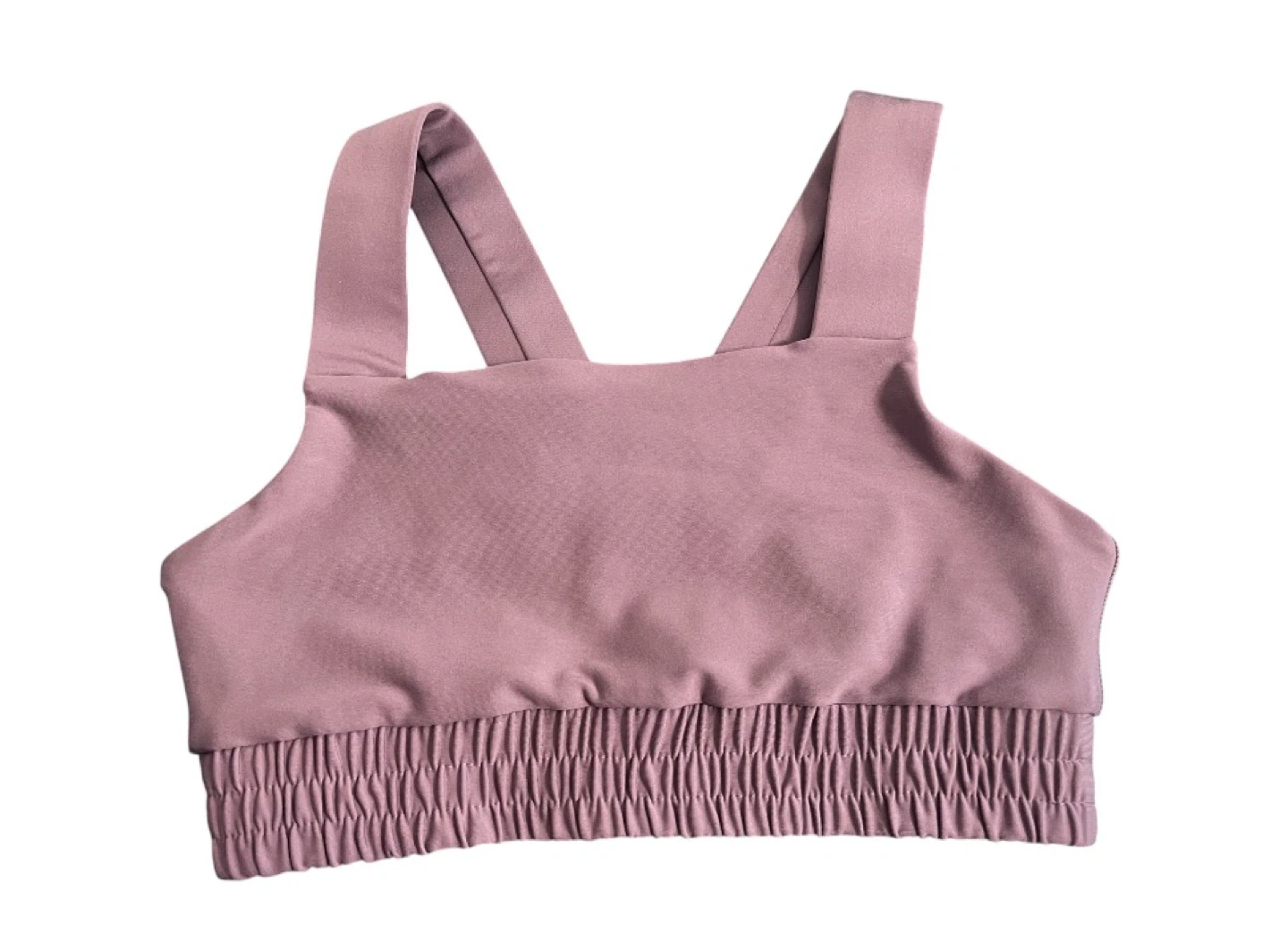 Every Turn Mauve Sports Bra Crop Top Girls Size 12 BNWOT