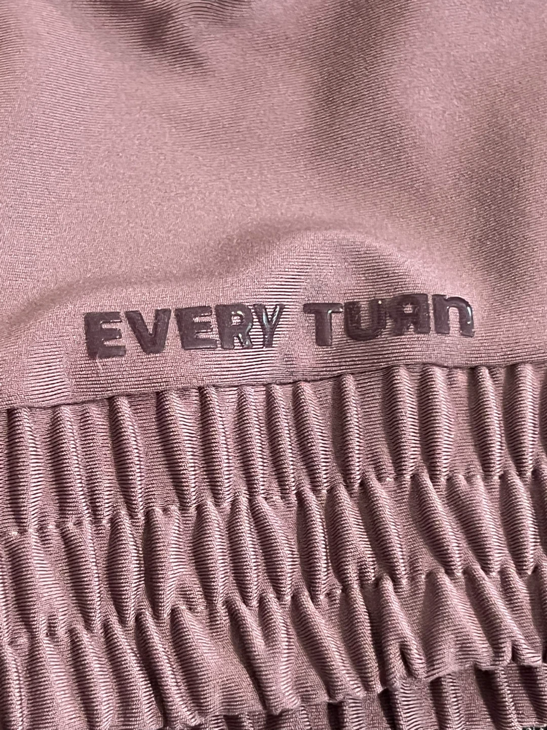 Every Turn Mauve Sports Bra Crop Top Girls Size 12 BNWOT - photo 4
