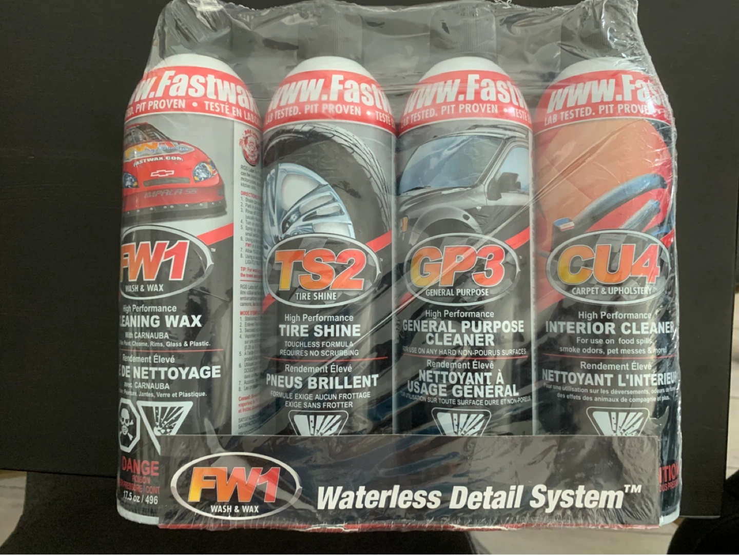 Fastwax Waterless Detail System 4-Piece Car Care Kit
