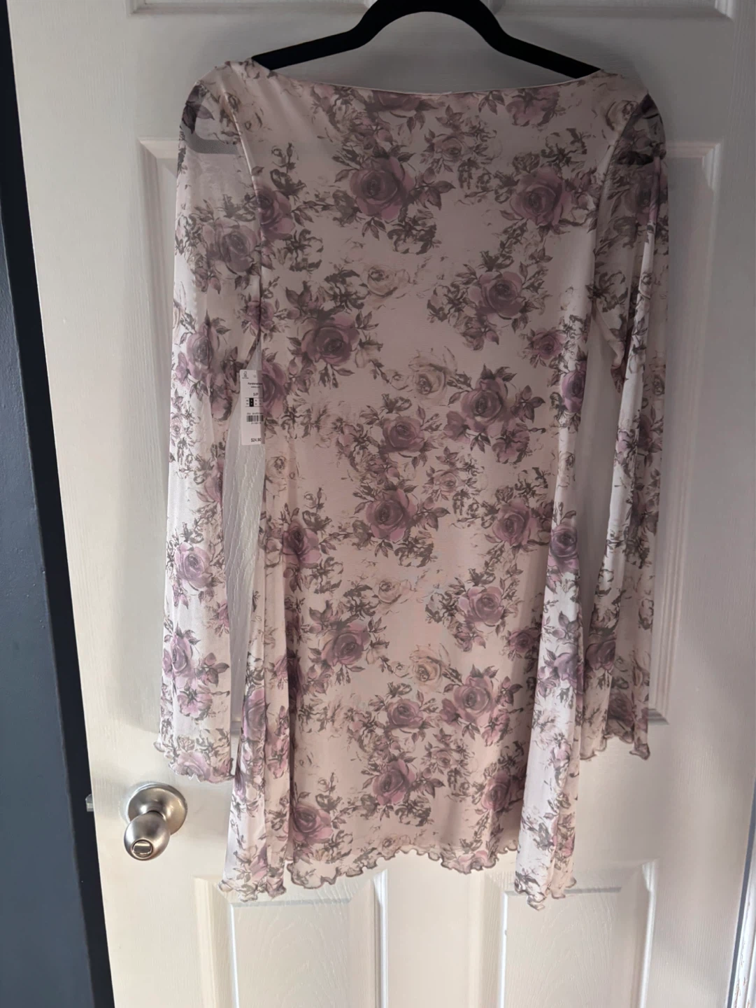 Ardene Floral Mesh Dress - 2 Colour Options