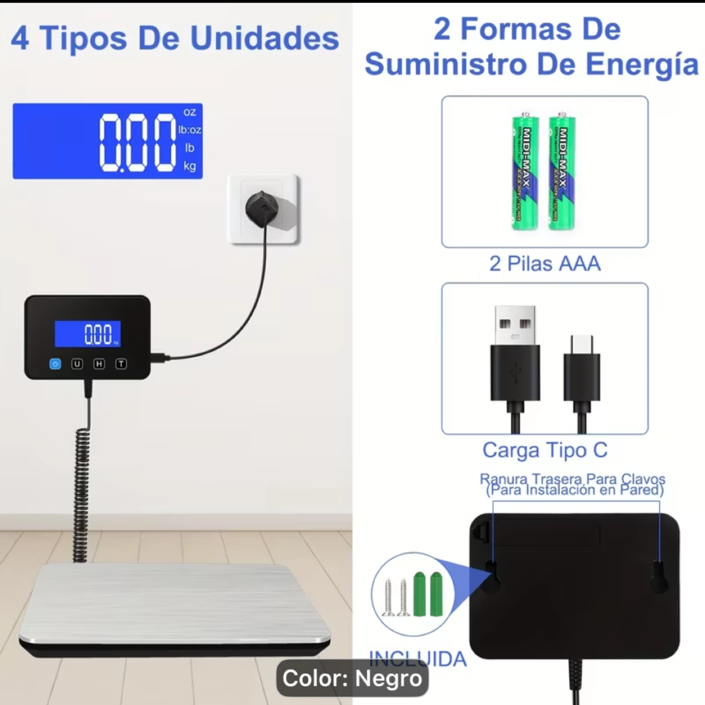 Digital Shipping Scale 440lb/200kg - photo 3
