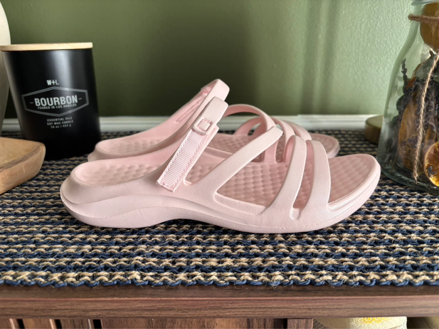 Joybees Lakeshore Sandal Womens Pink Size 7