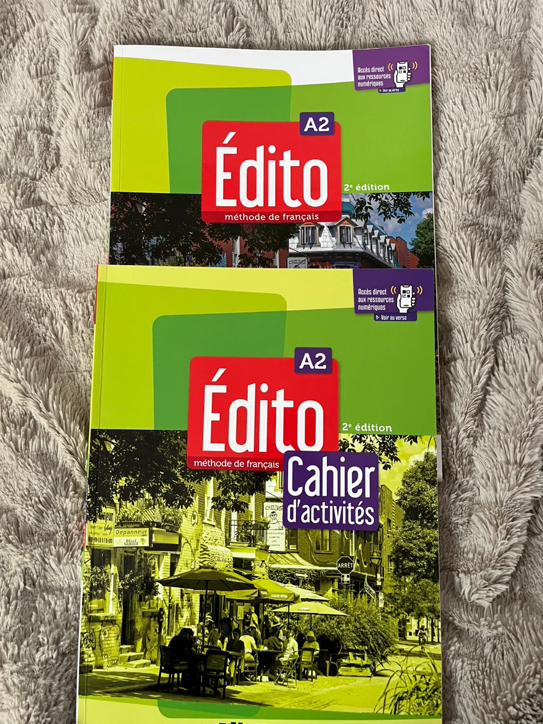 Édito A2 French Method Textbook and Activity Cahier