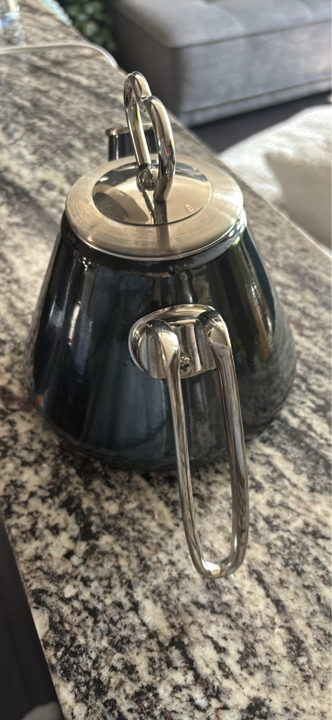 Chantal Black Enamel Tea Kettle - photo 2