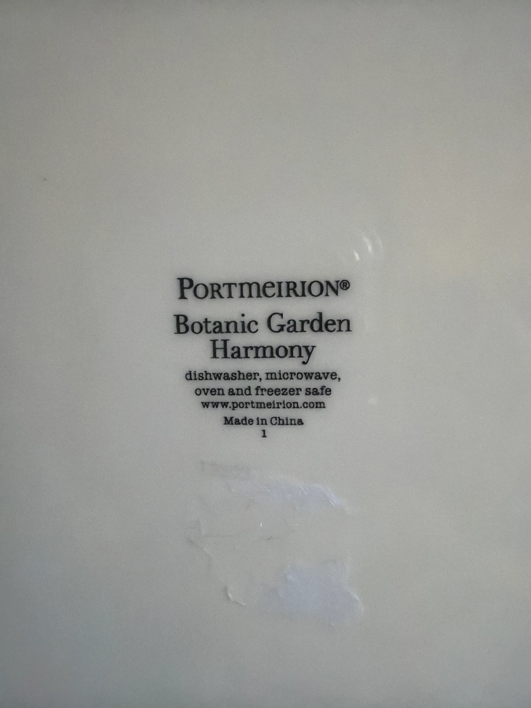 Portmeirion Botanic Garden Harmony Plate - photo 3