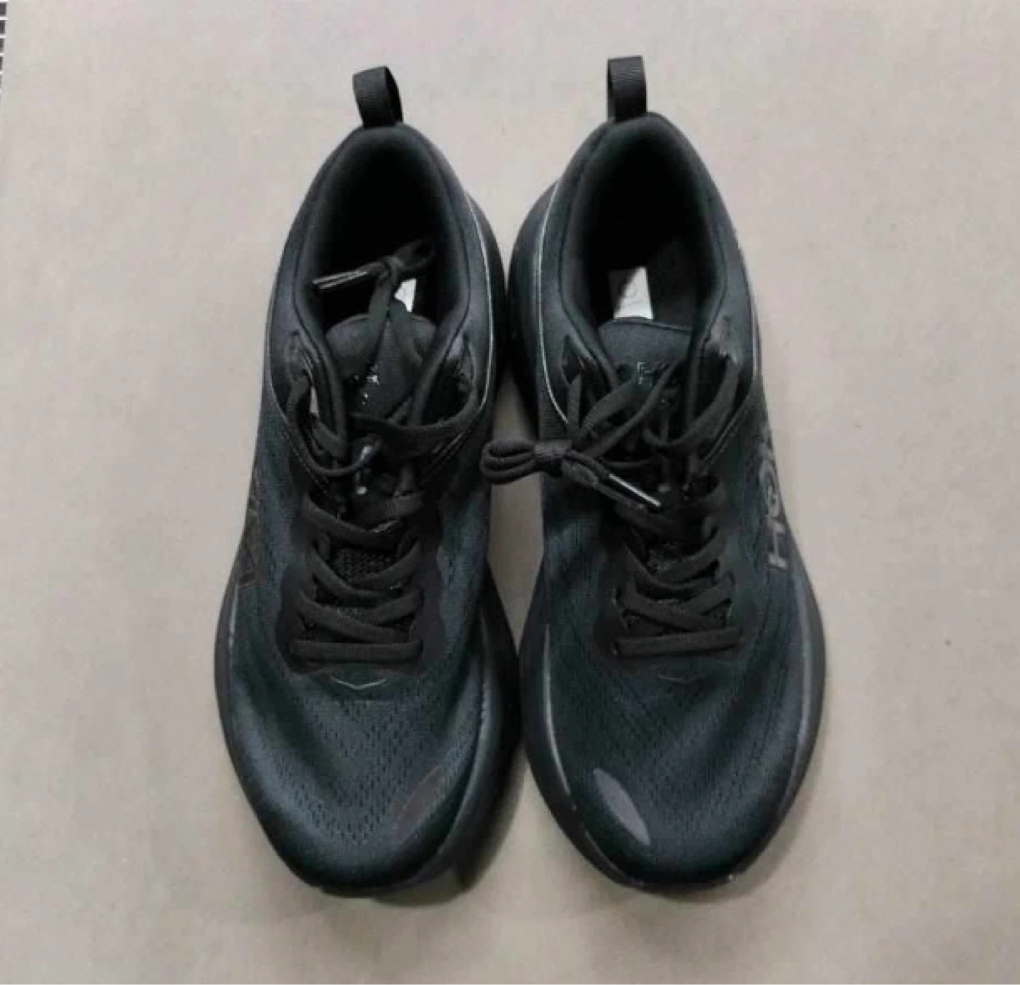 Hoka Bondi 8 Black Running Shoes Men's Size 10.5D