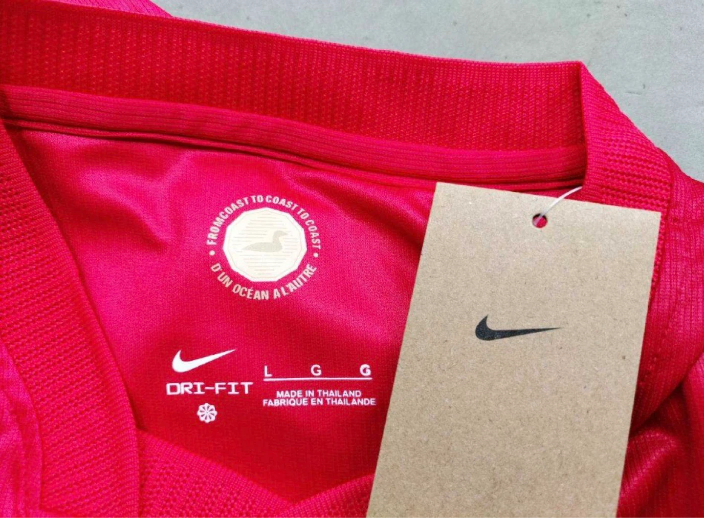 Nike Canada Dri-FIT Soccer Jersey - Size L - photo 2