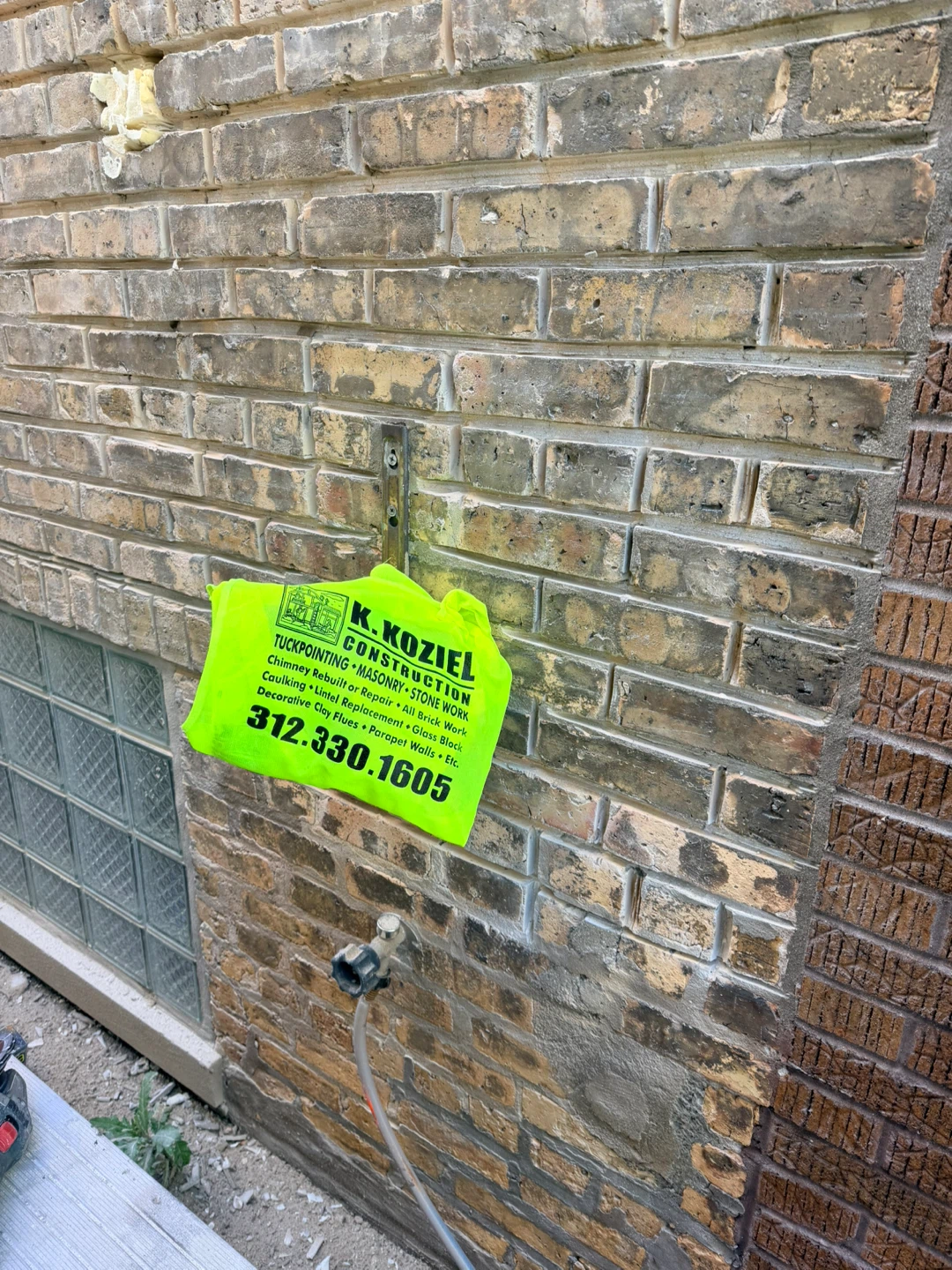 K. Koziel Construction Services Sign