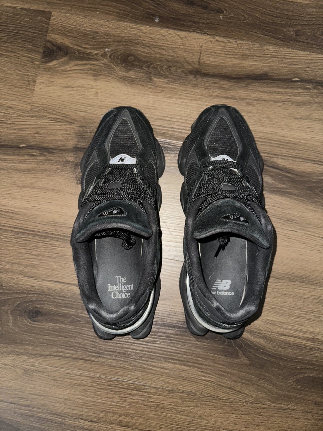 New Balance 9060 Triple Black SZ 11 (No Box) - photo 4