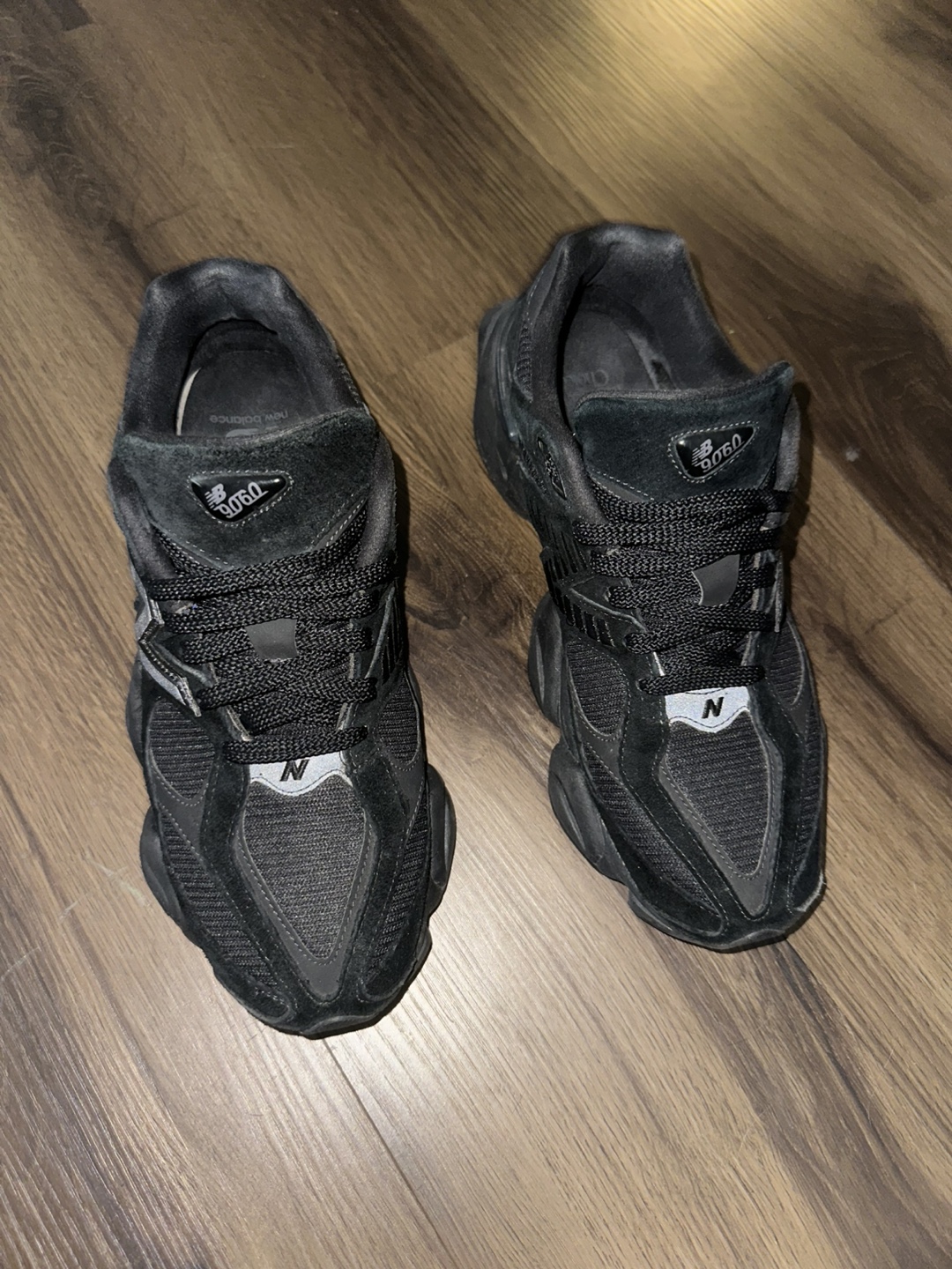 New Balance 9060 Triple Black SZ 11 (No Box)