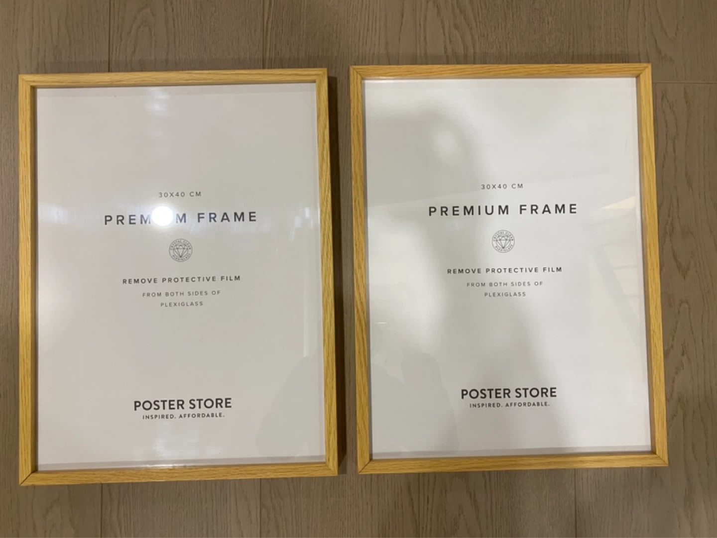 Poster Store Solid Wood Frames (30x40cm) Pair of 2