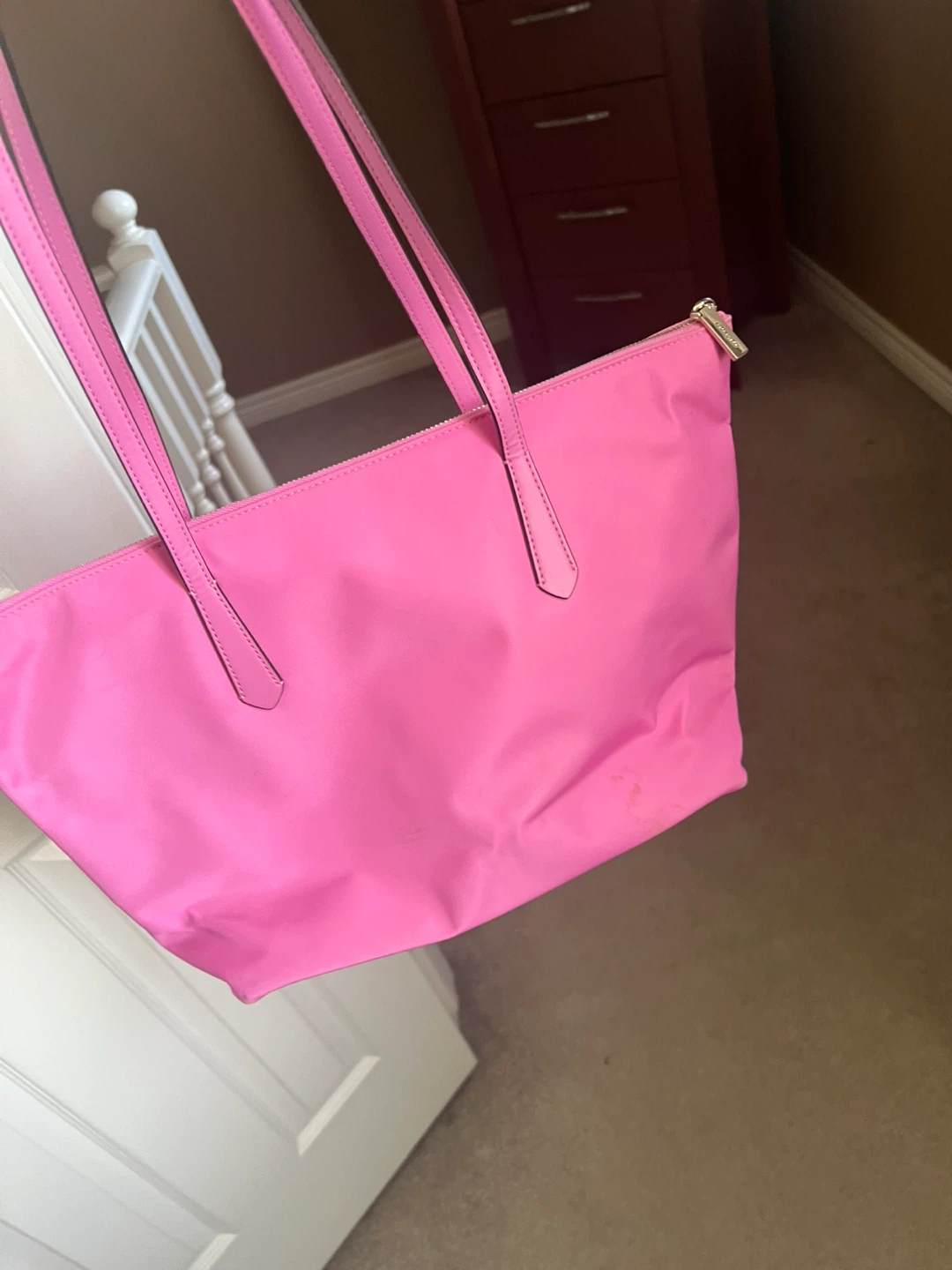 Kate Spade Pink Nylon Tote Bag - photo 4