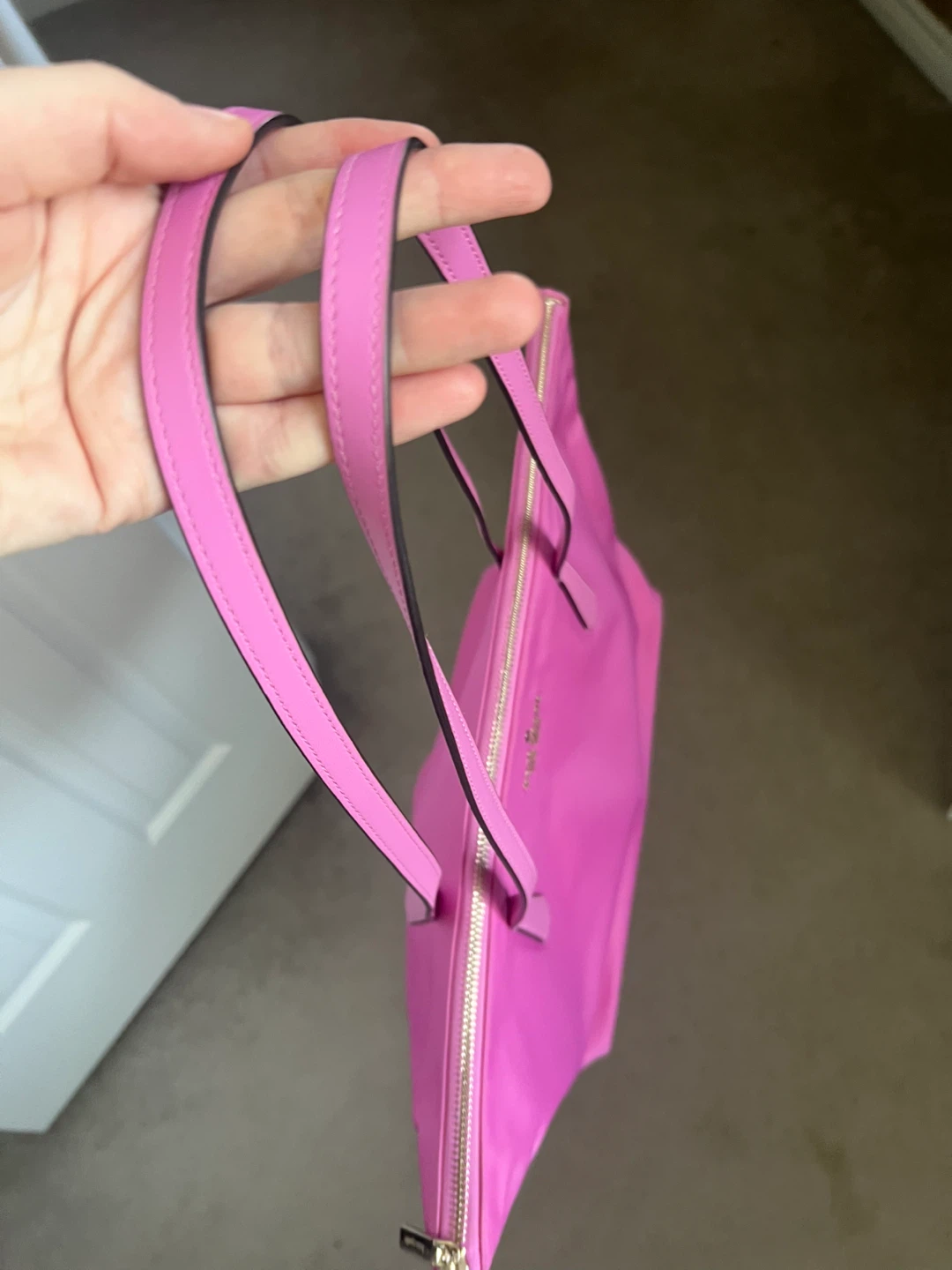 Kate Spade Pink Nylon Tote Bag - photo 3