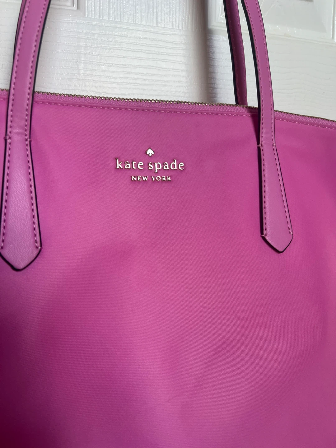 Kate Spade Pink Nylon Tote Bag - photo 2