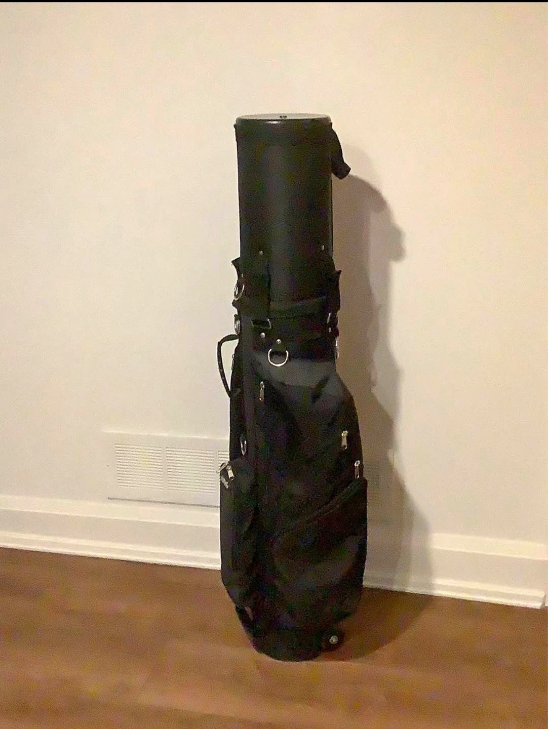 Black Golf Travel Bag with Wheels - photo 2