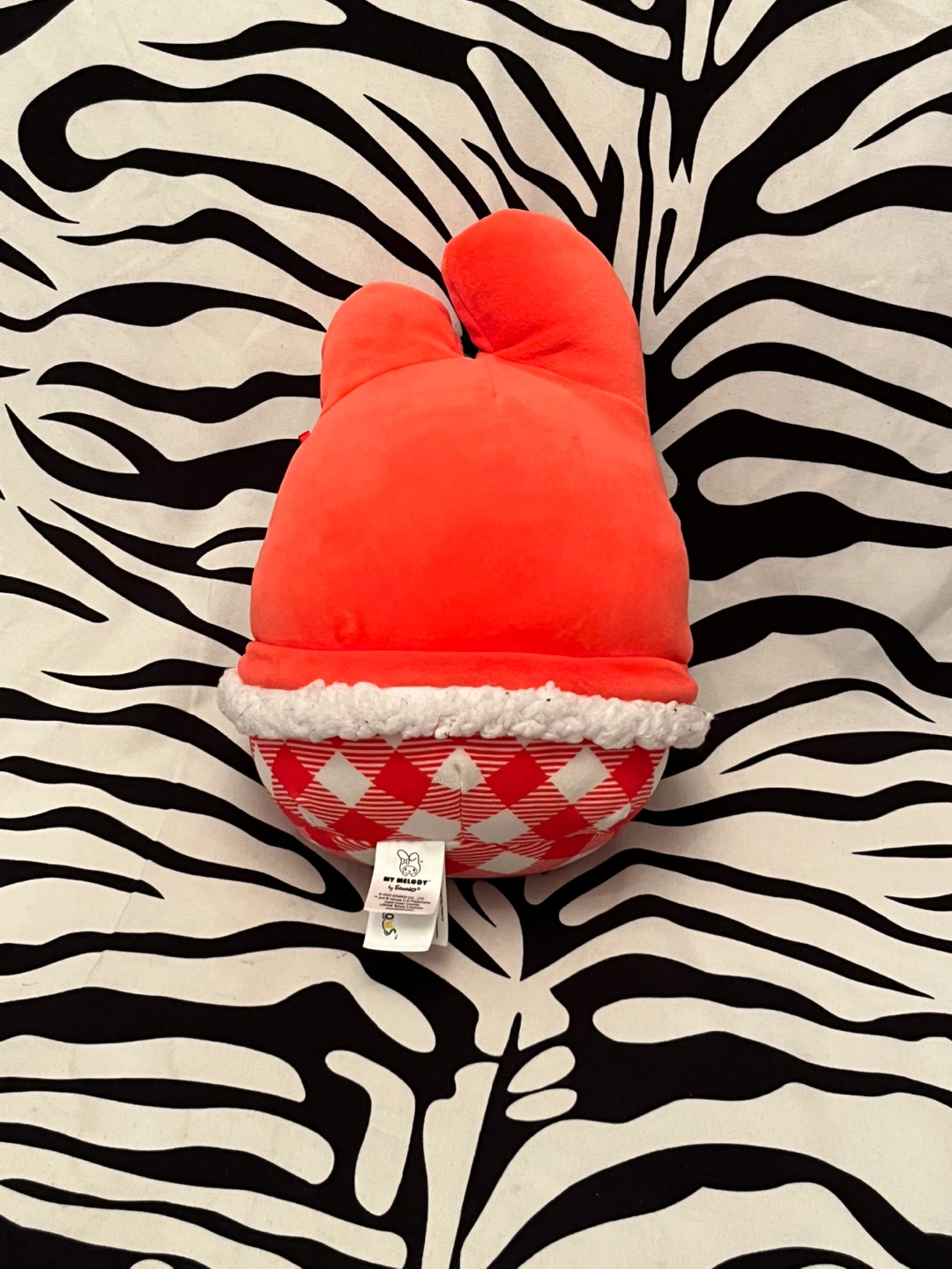 💚 Squishmallows Hello Kitty My Melody Red Gingham Plush - photo 3