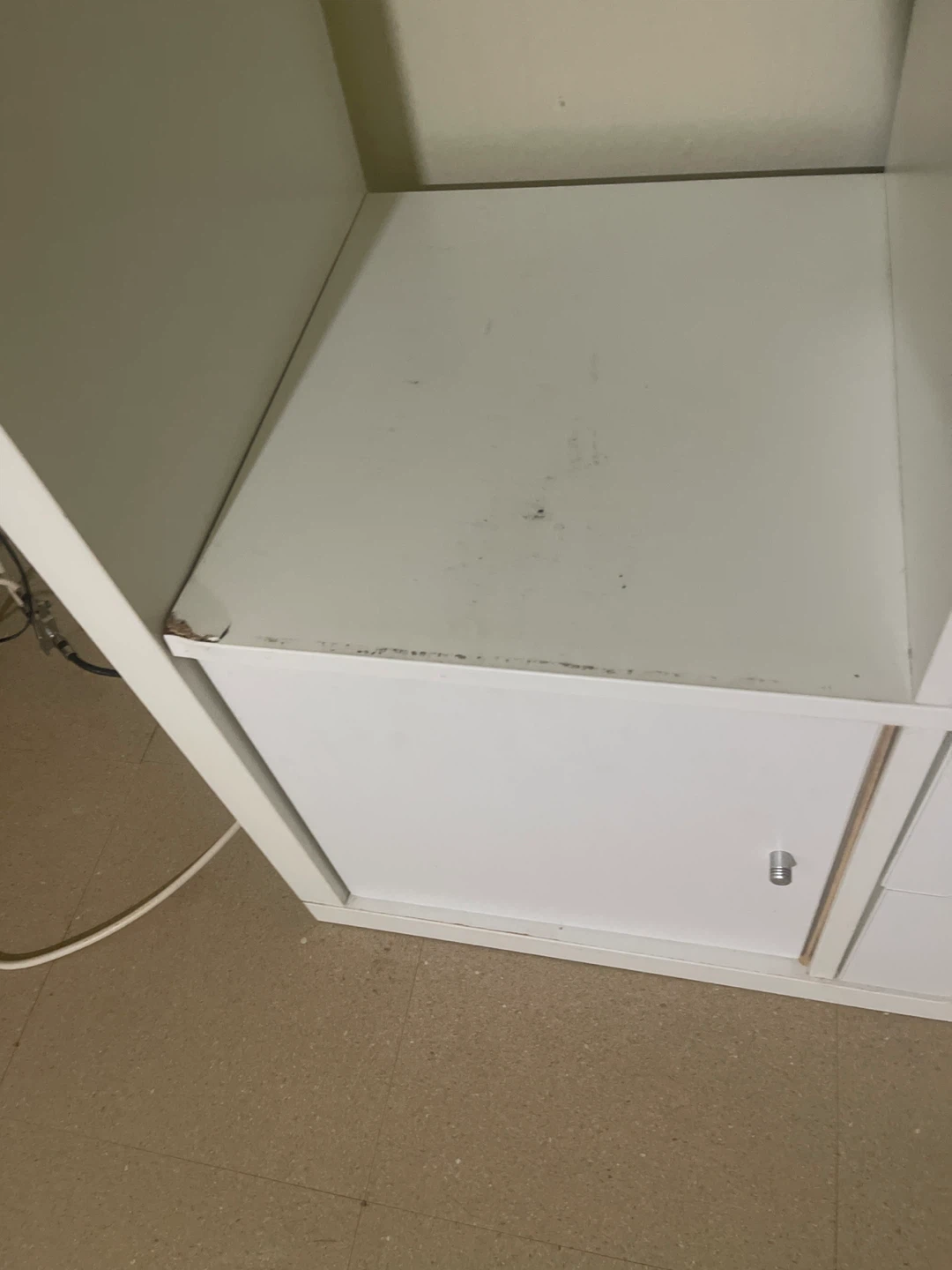 MOVING SALE - IKEA 4x4 KALLAX bookcase with Black Fabric Bins - photo 3