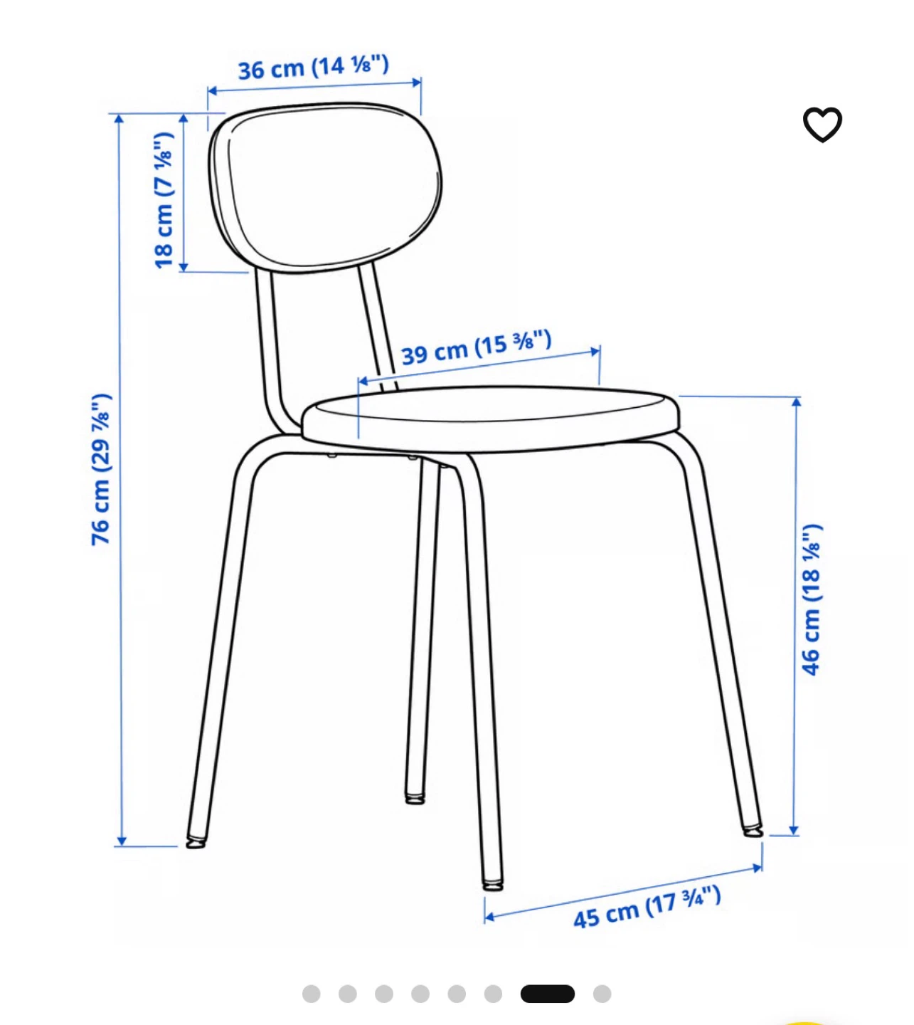 4 Chairs - IKEA SANDSBERG - photo 3