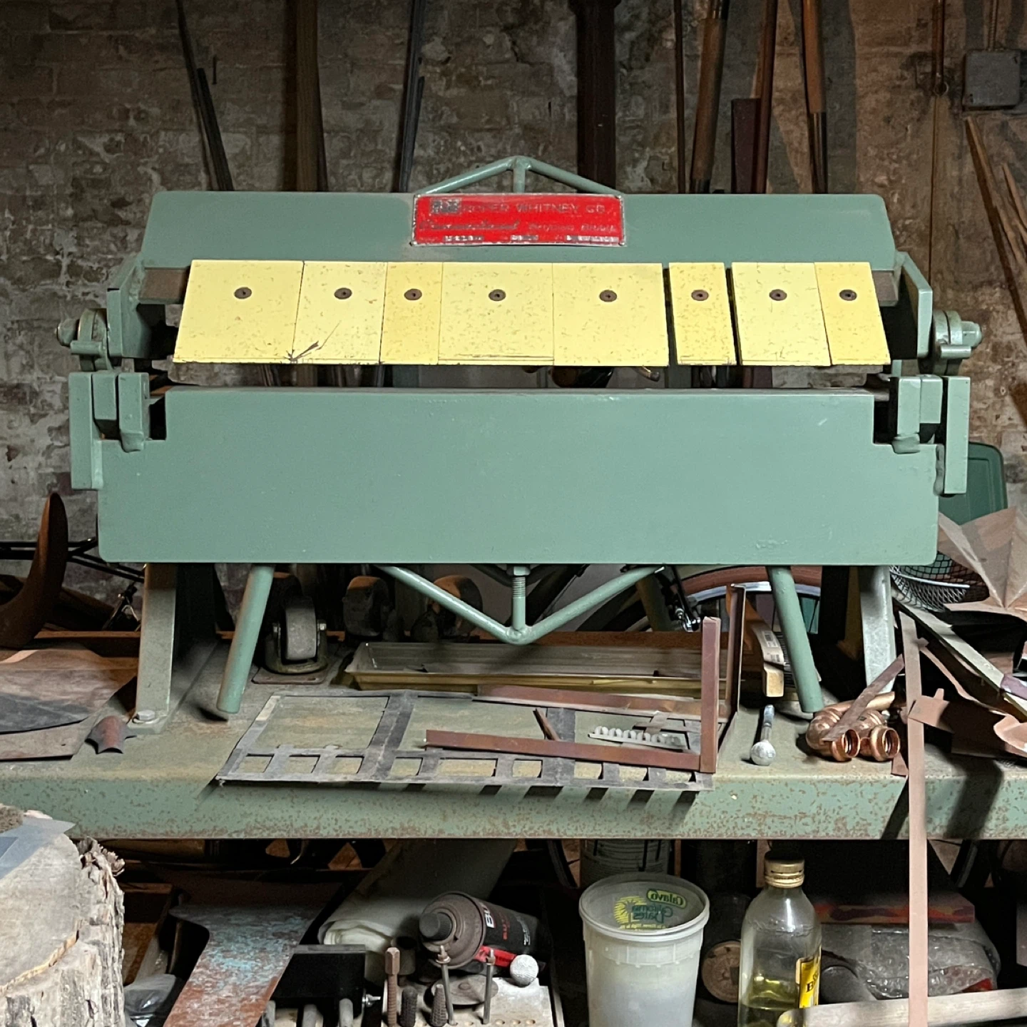 Roper Whitney Co. box brake Model U213-4