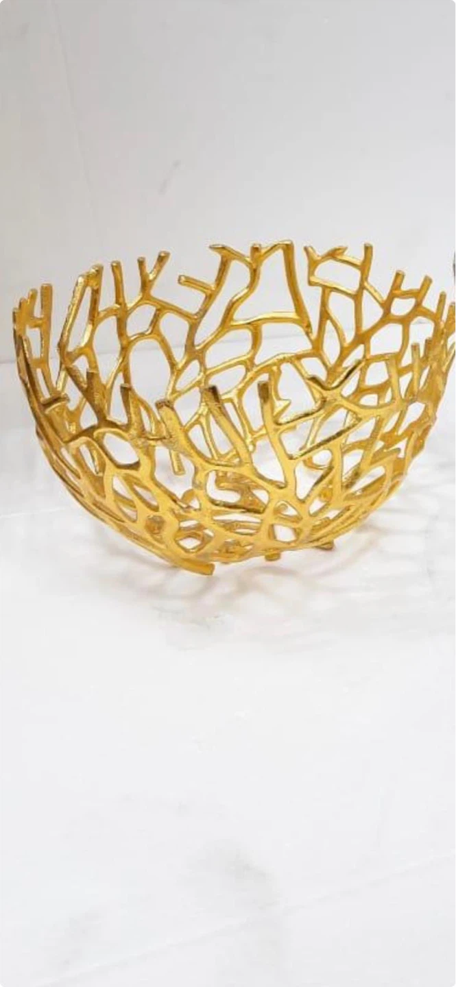 Set of Decorative Metal Bowls - photo 3