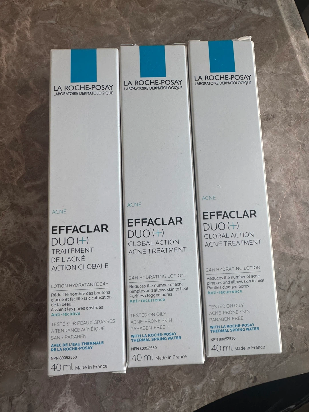 La Roche-Posay Effaclar Duo+ Acne Treatment (3 x 40ml)
