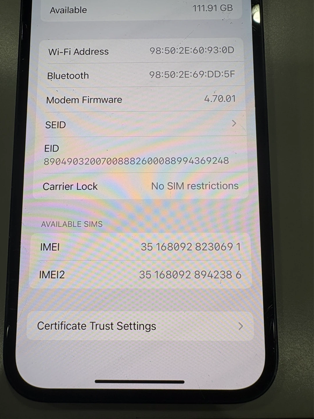 iPhone 13 128GB - Midnight - photo 3