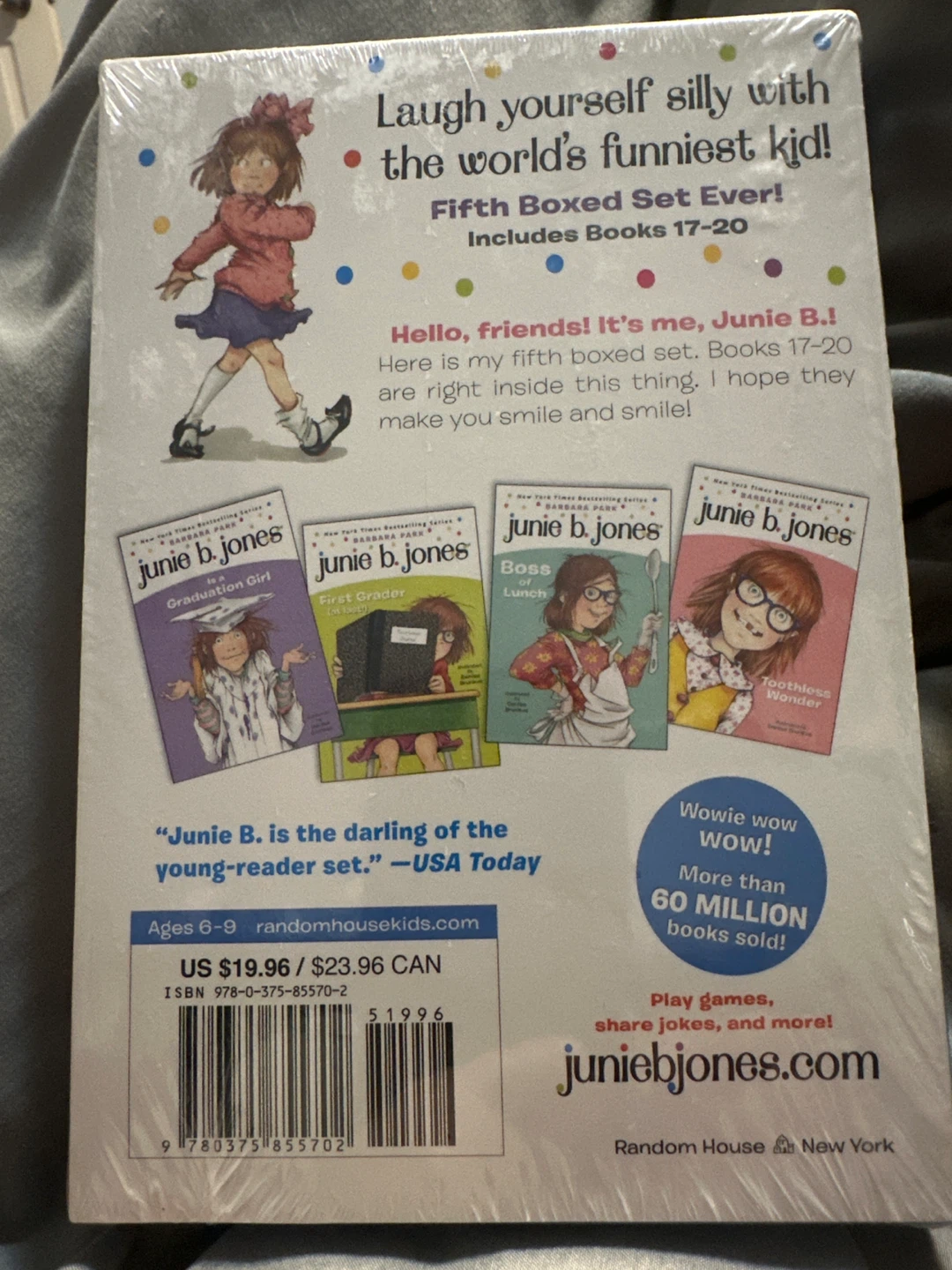 Junie B. Jones Fifth Boxed Set Ever! Books 17-20 - photo 3