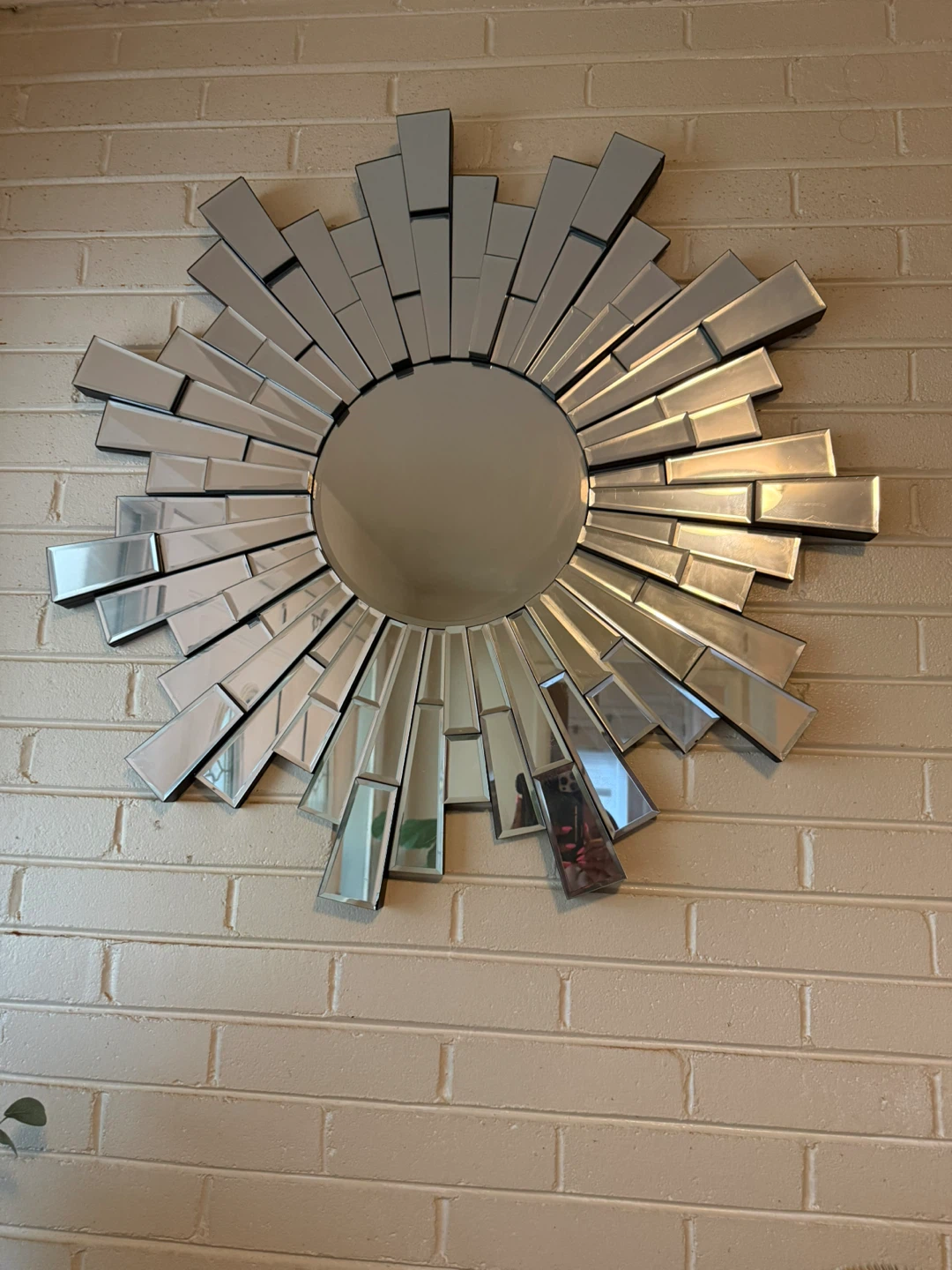 Sunburst Mirror - Beveled Mirror Sunburst Wall Mirror