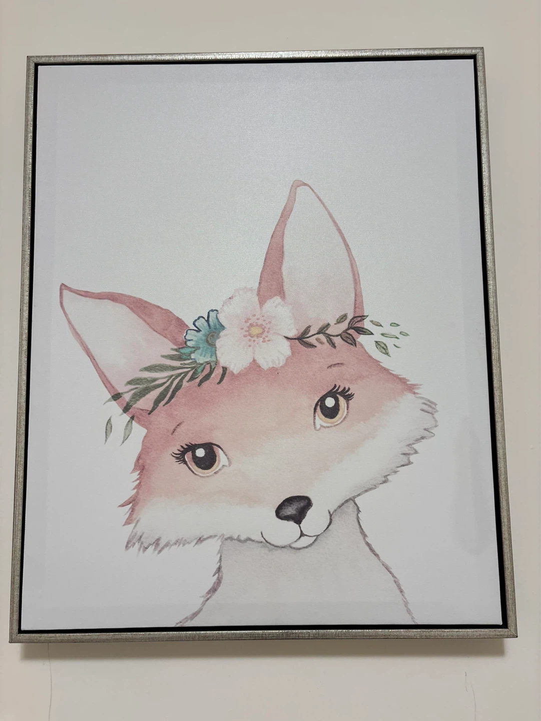 Cute Fox Wall Art Canvas
