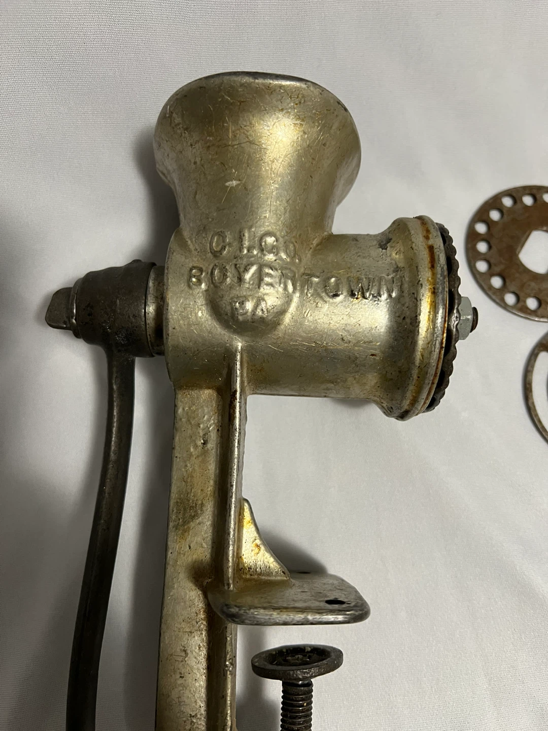 Keystone meat grinder with disks - photo 4