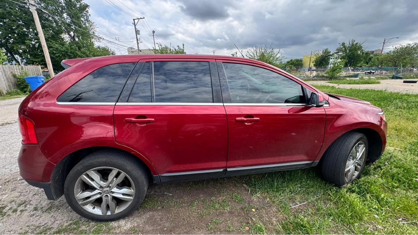 Red Ford Edge Limited SUV - photo 4