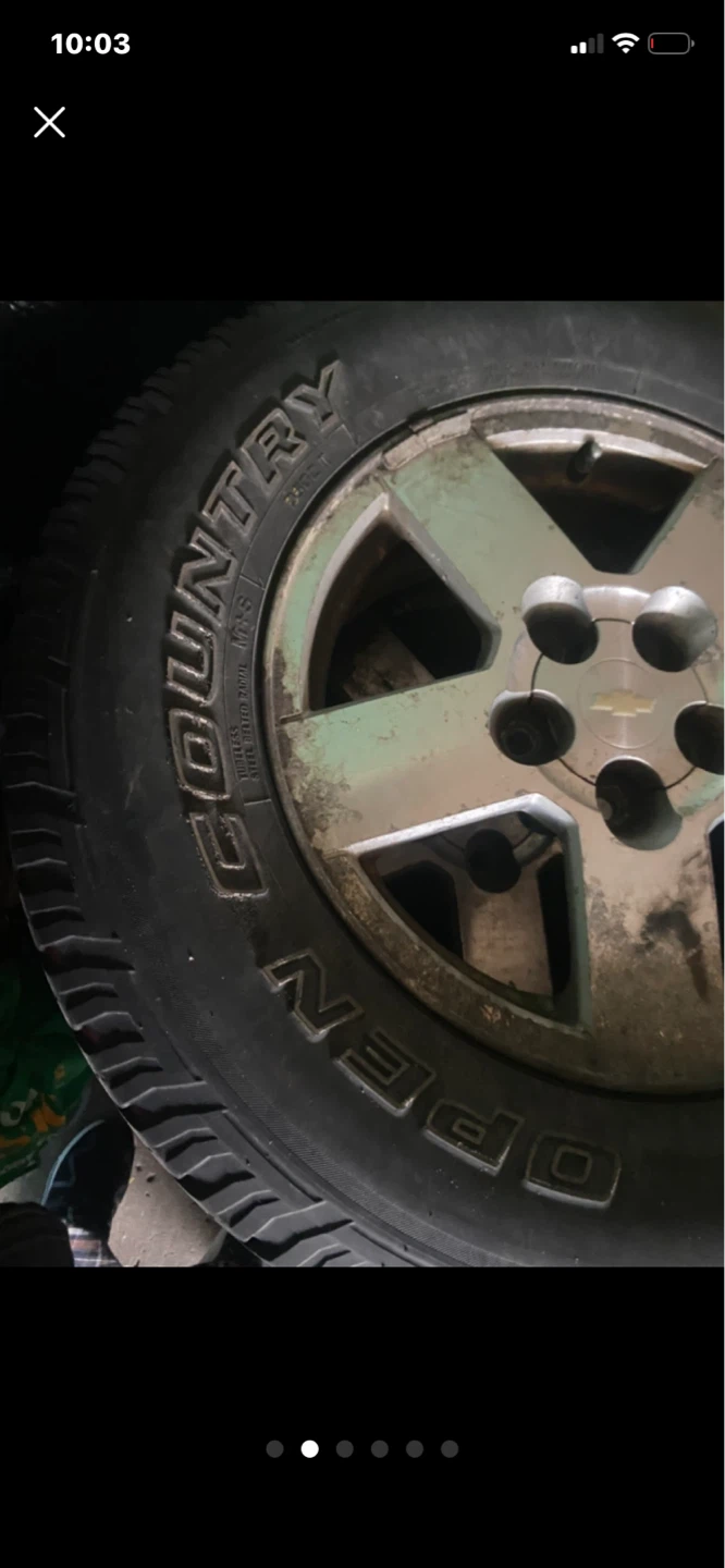 Great Condition 2 Chevy Equinox Rims + Tires ( Balanced )