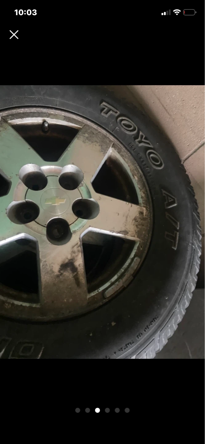Great Condition 2 Chevy Equinox Rims + Tires ( Balanced ) - photo 2