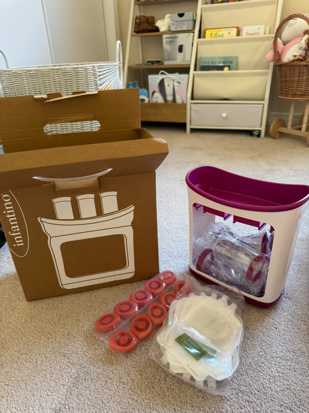 Infantino Squeeze Station Press & Store Unit - photo 2