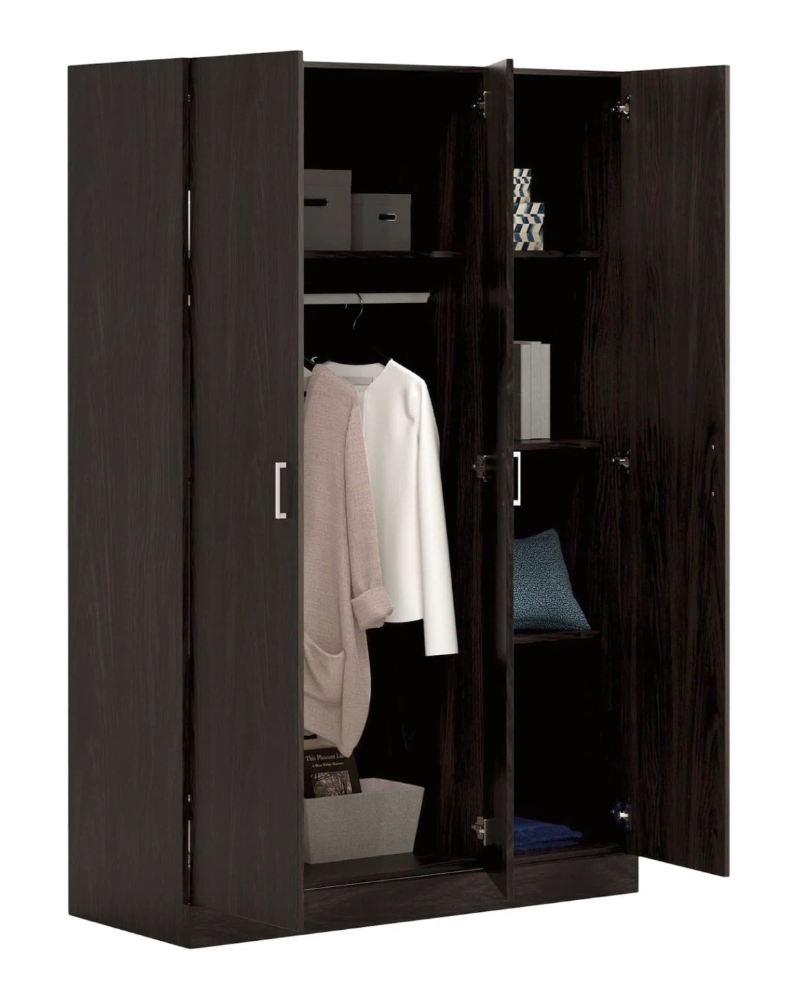 Dark Wood Wardrobe - photo 4