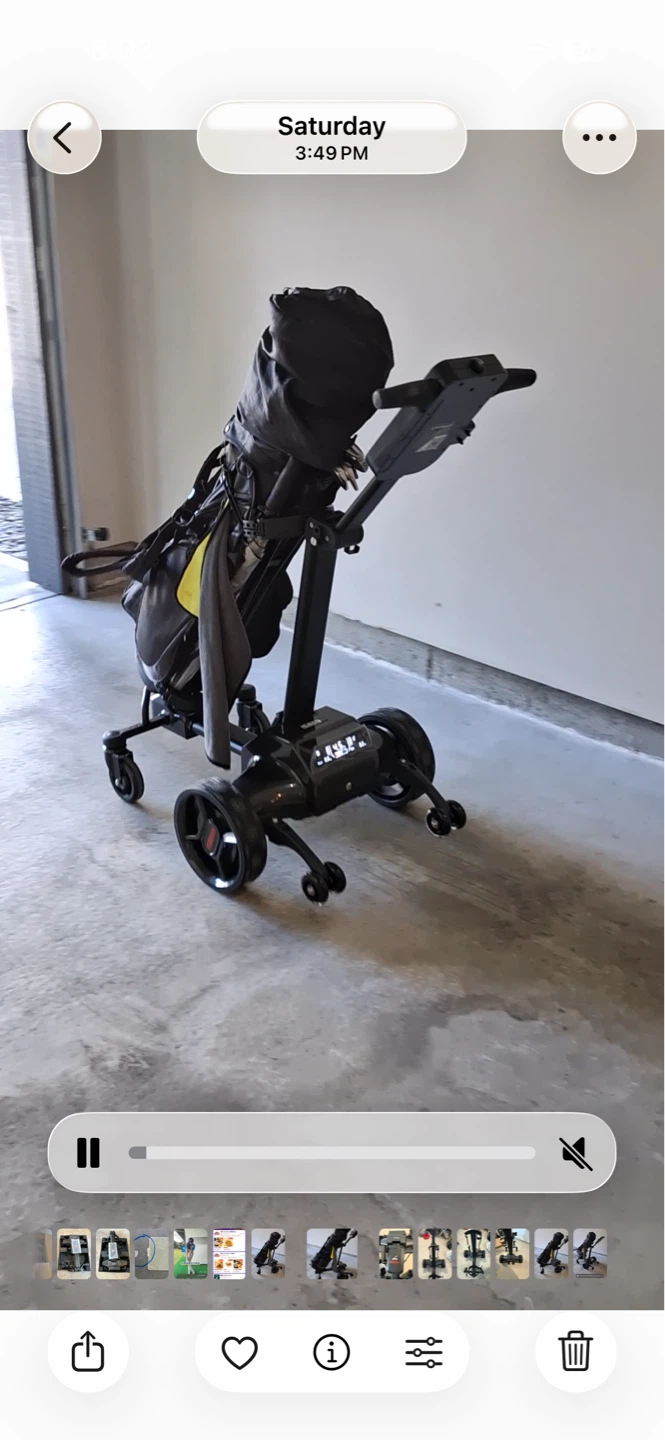 iCaddy Electric Golf Push Cart - photo 2