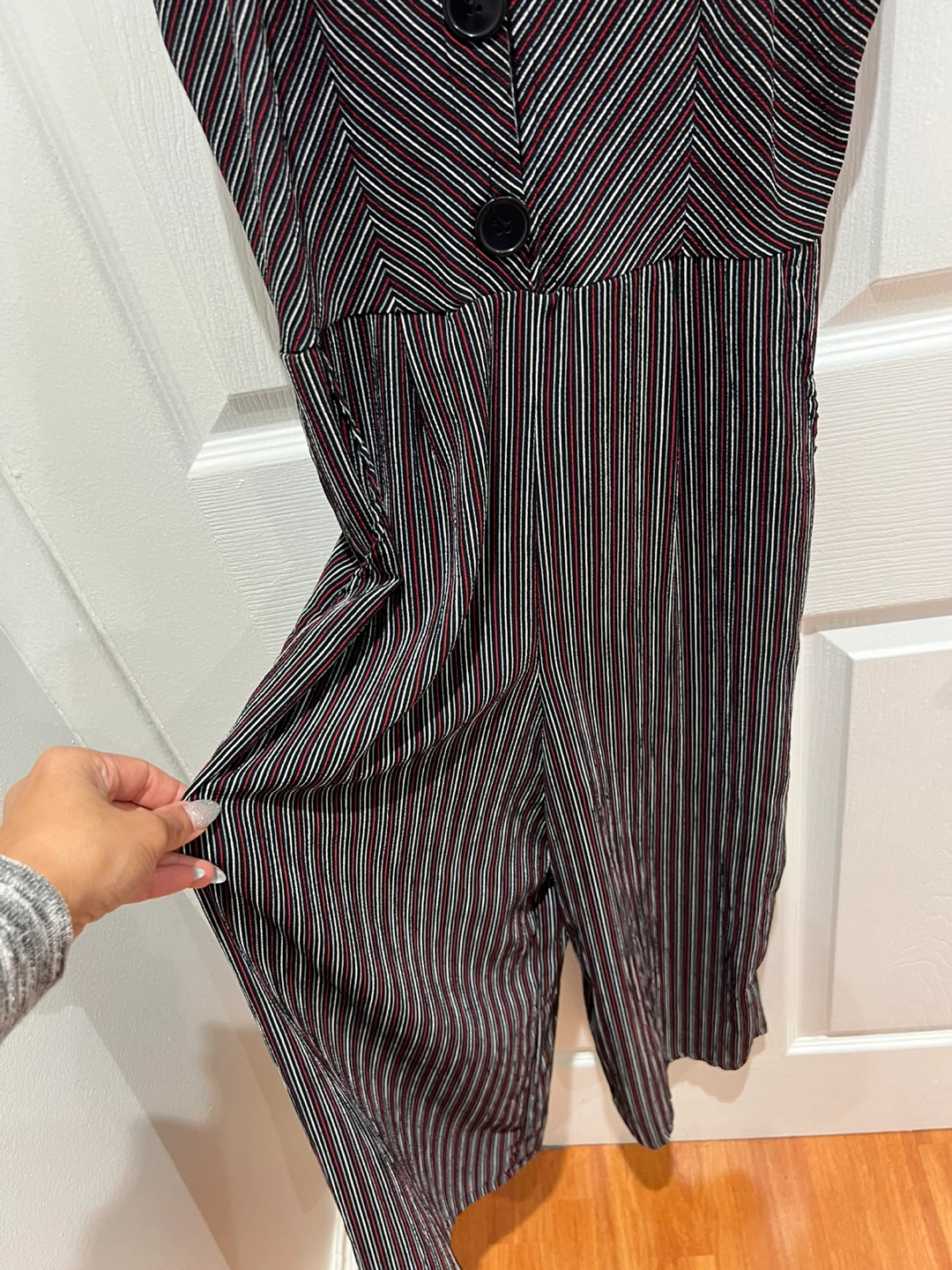 Women’s striped jumpsuit - photo 2
