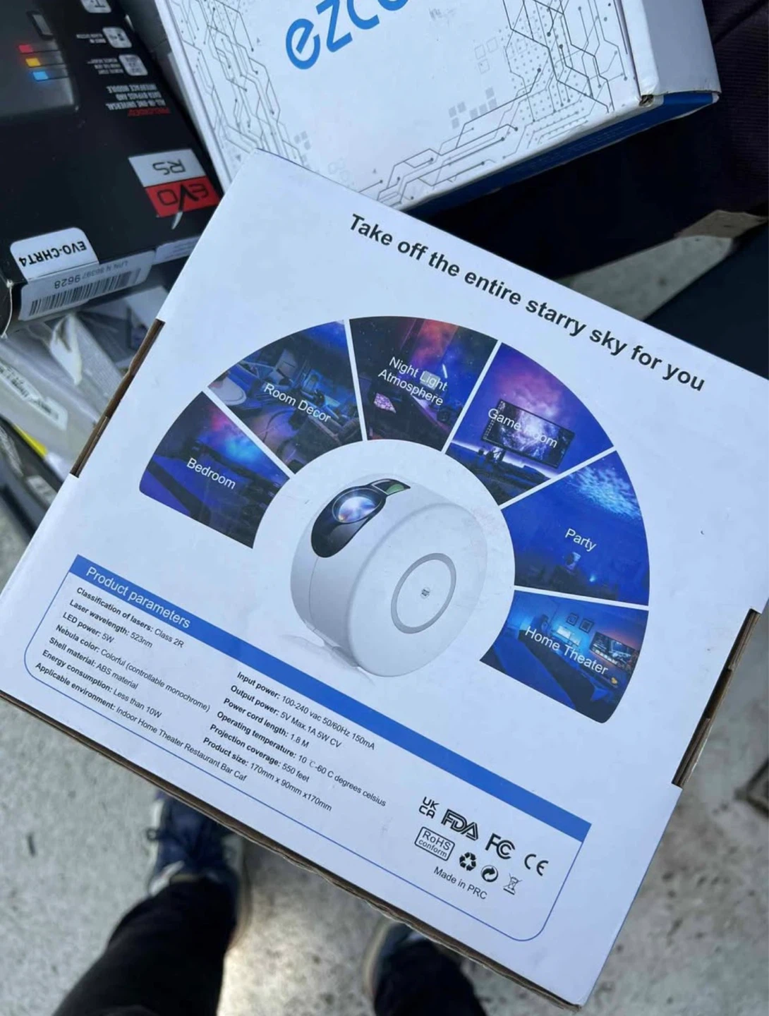Vinpie LED Galaxy Star Projector - photo 2