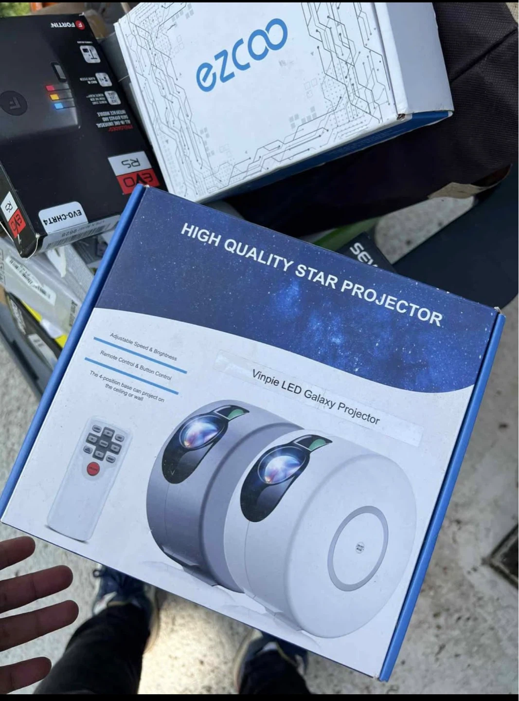 Vinpie LED Galaxy Star Projector