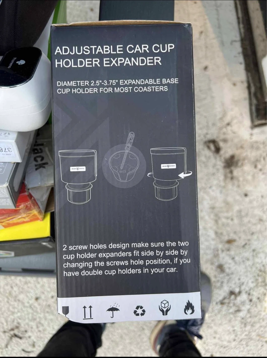 Seven Sparta 2 Pack Car Cup Holder Expander - photo 2