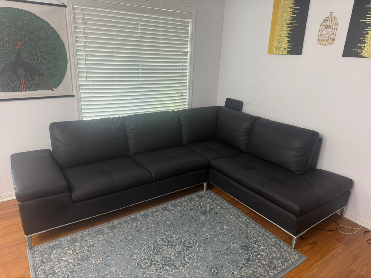 Andrew Modern Right-Facing Sectional Sofa with Storage - photo 5